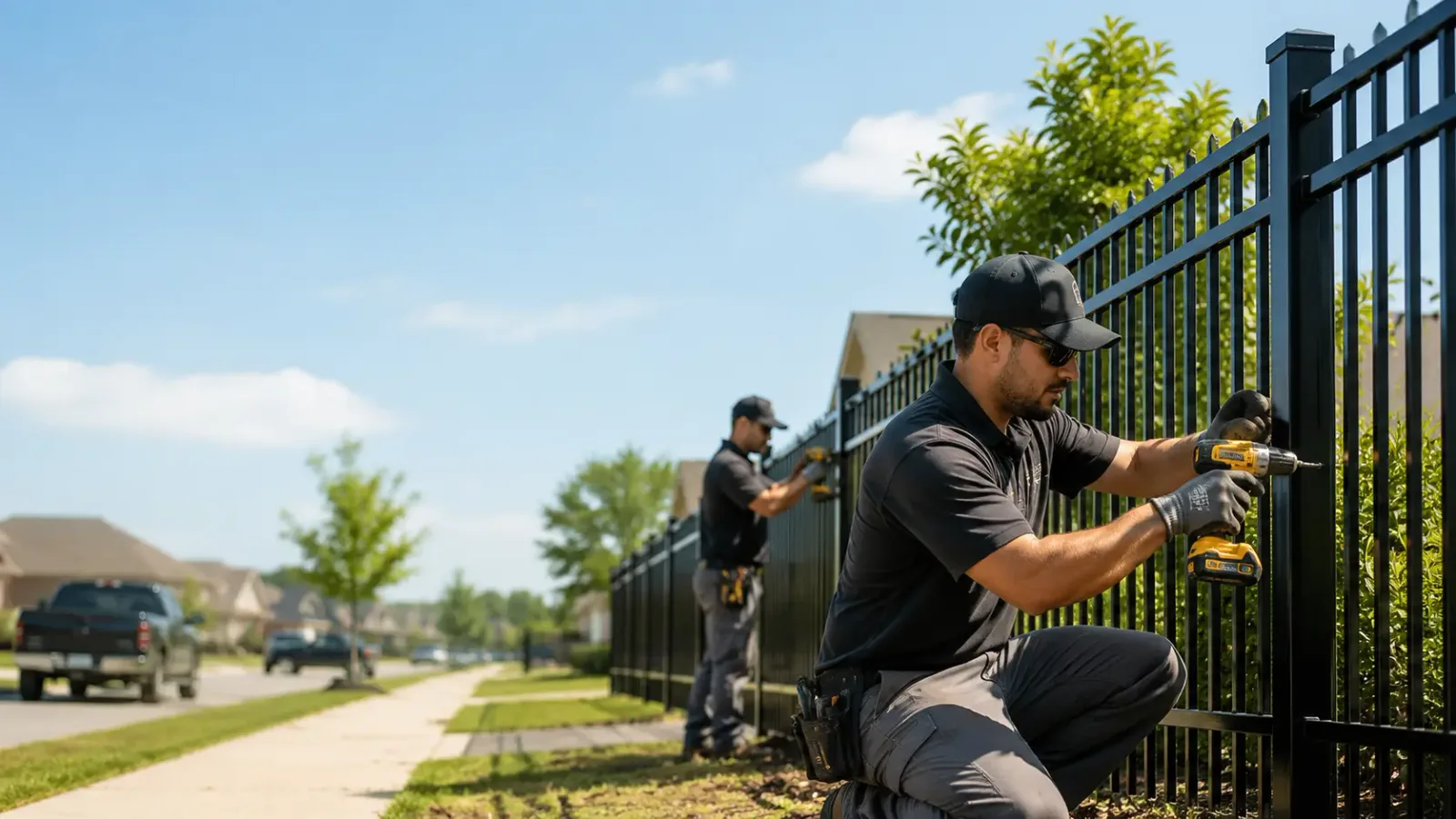 Metal Fence Installation in Cheltenham, PA